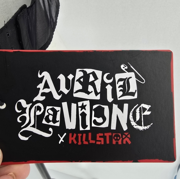 Avril Lavigne x Killstar NWT dare2luv Bra Size 4XL in Black - Picture 3 of 8